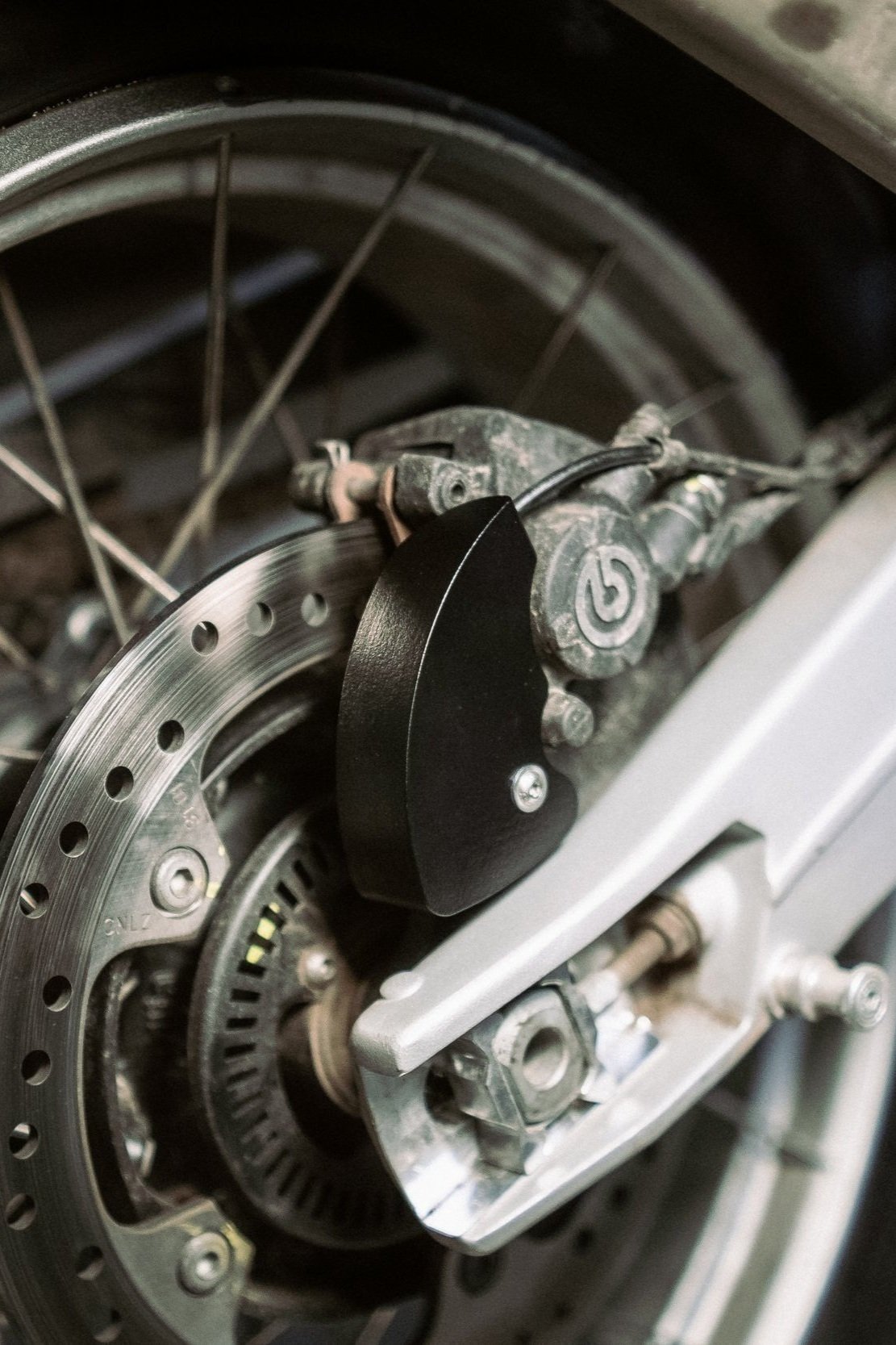 REAR ABS SENSOR GUARD