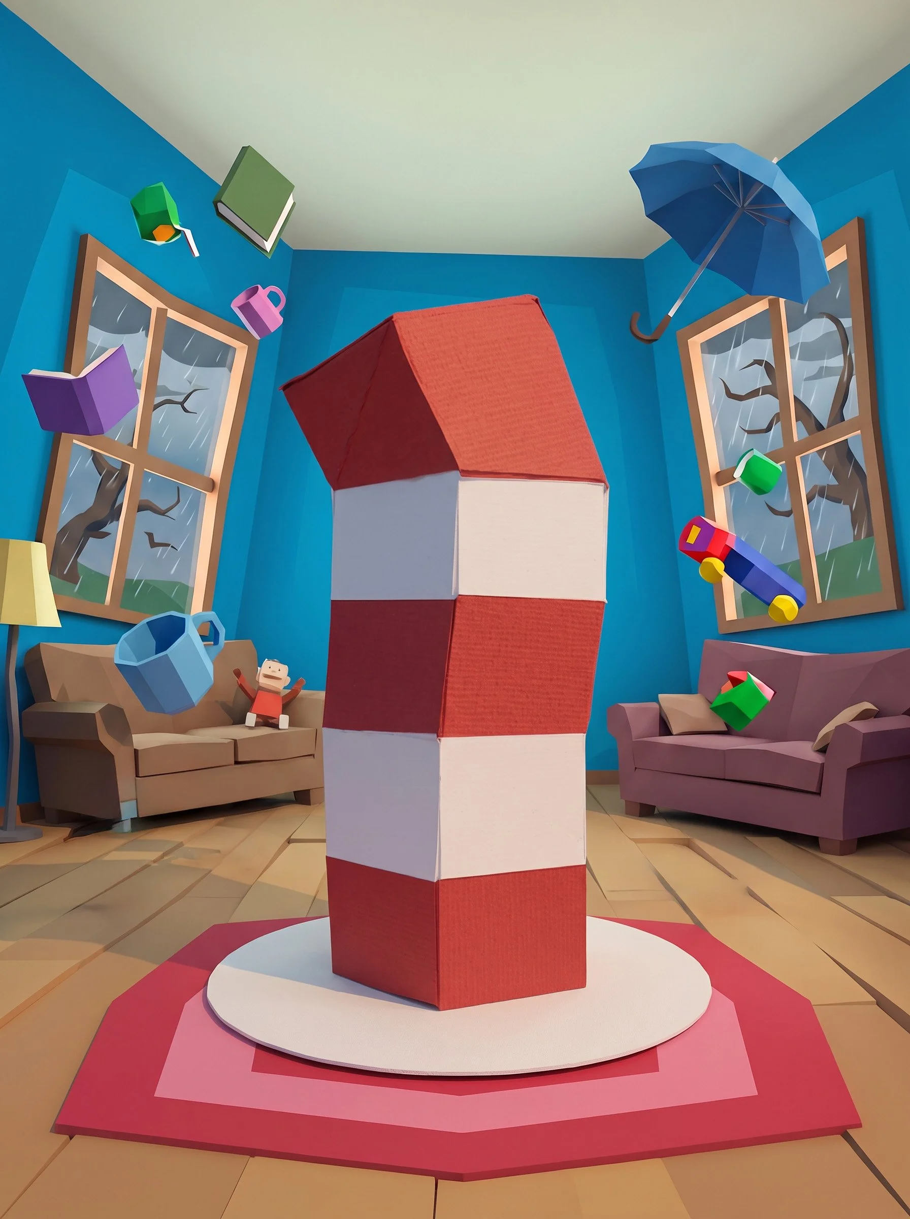 Papercraft The Hat Box