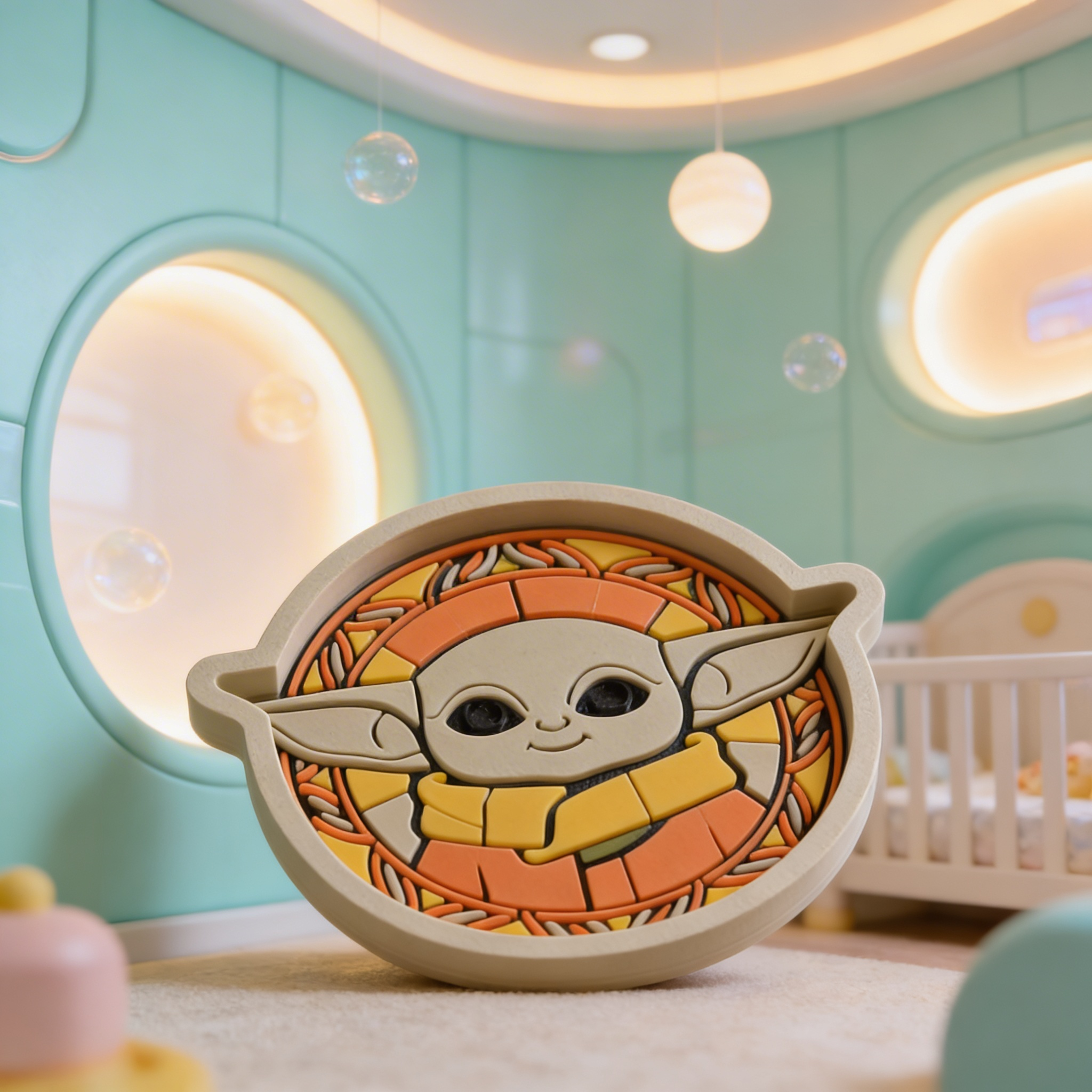 3D Printed Decorative Desk Tray