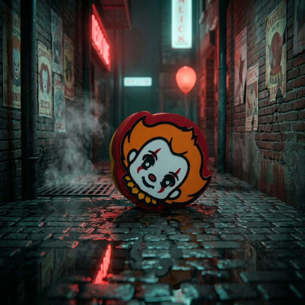 Pennywise Layered Box SVG