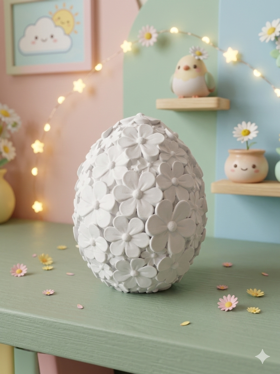 flower easter egg box