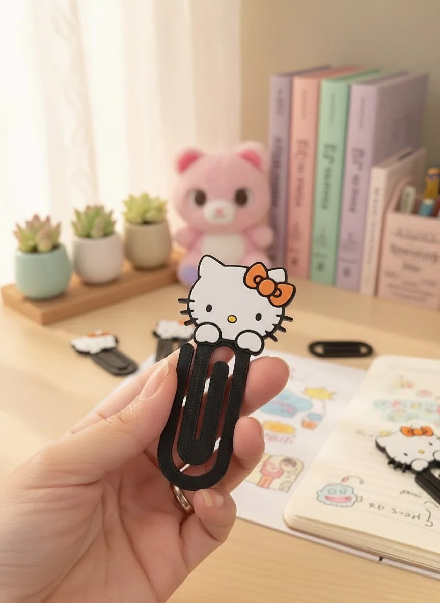 paper clips kawaii