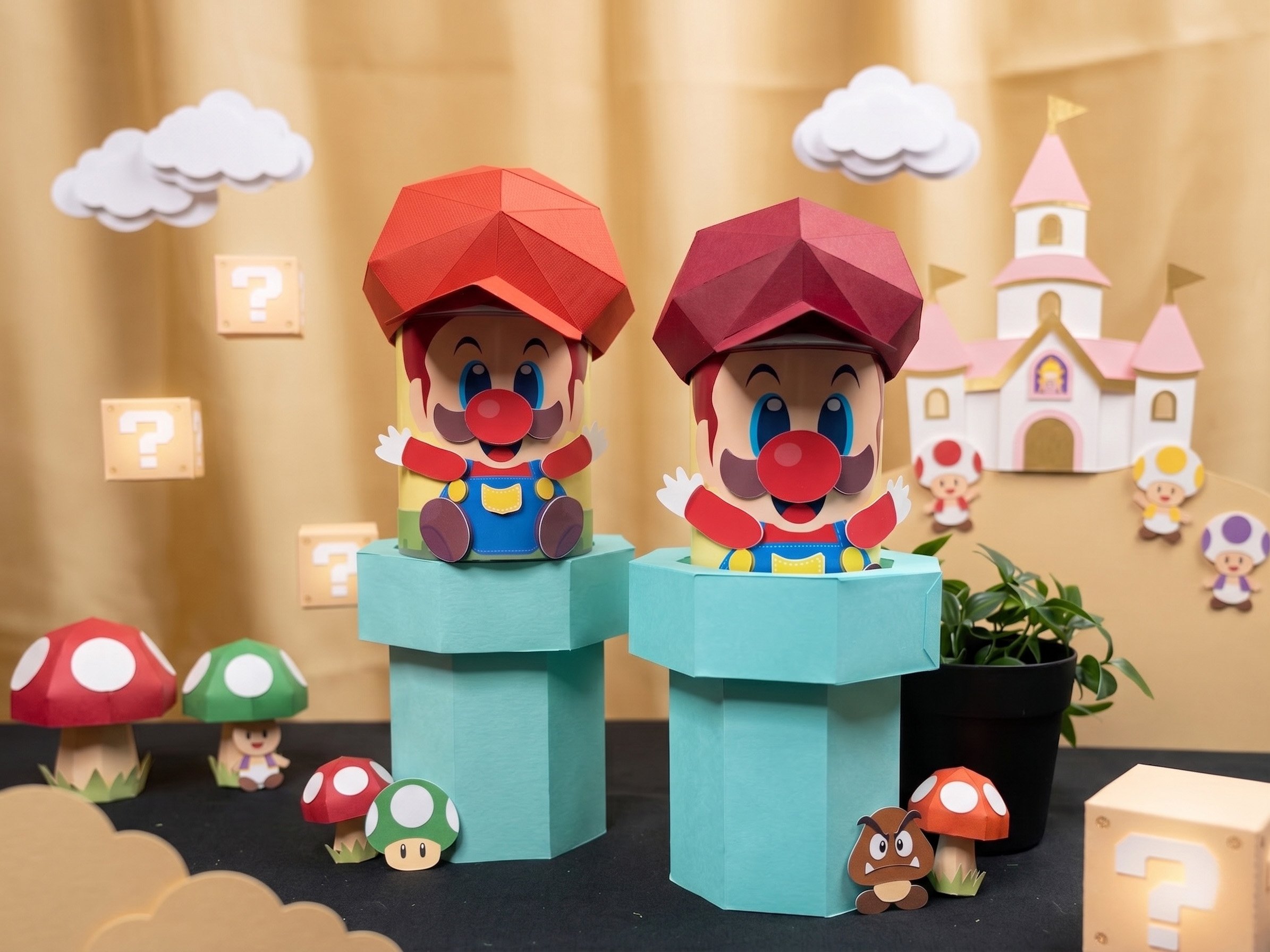 Mario Papercraft
