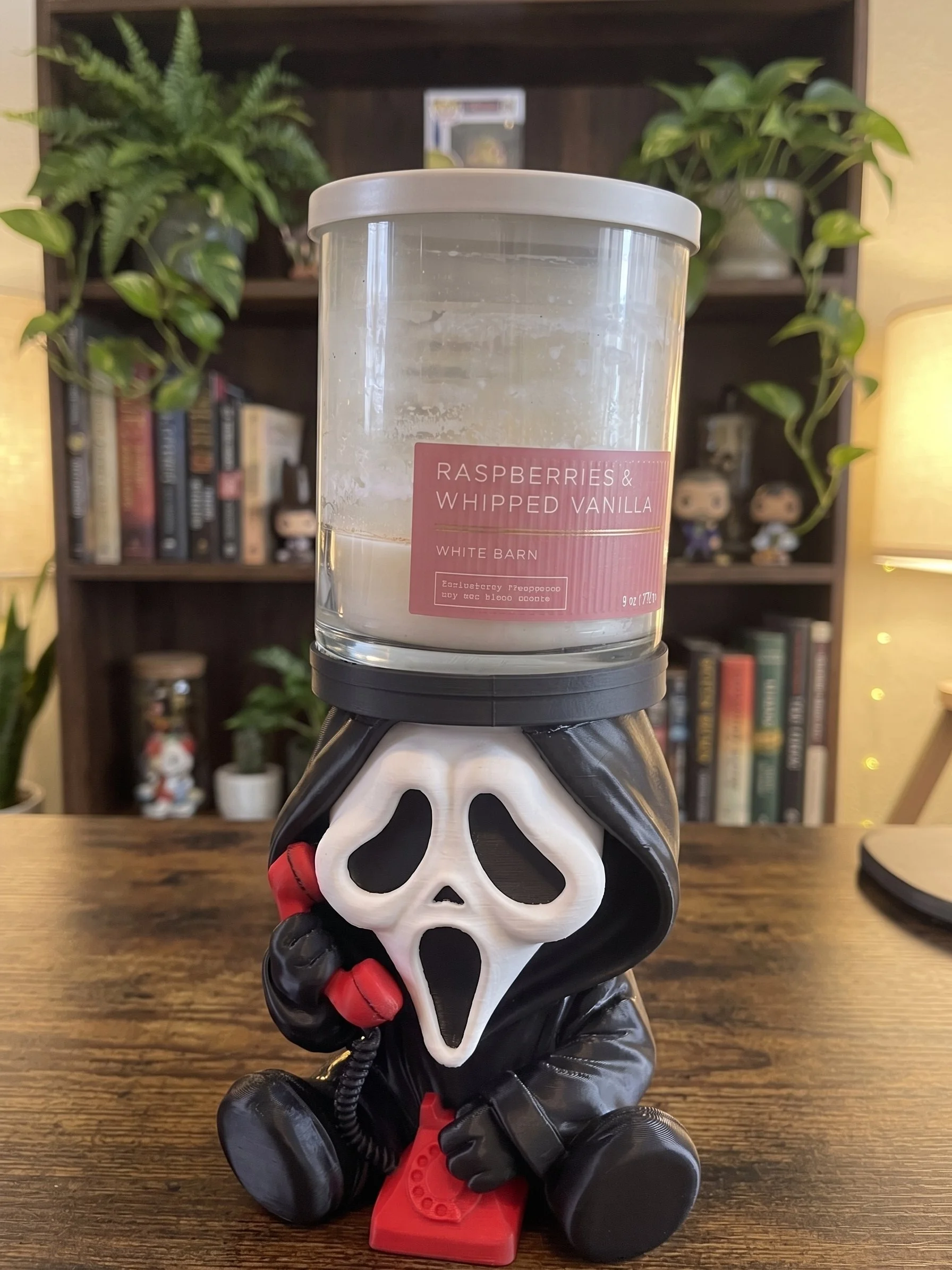 ghostface CANDLE HOLDER