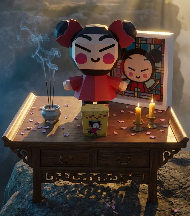 Pucca Papercraft Collection