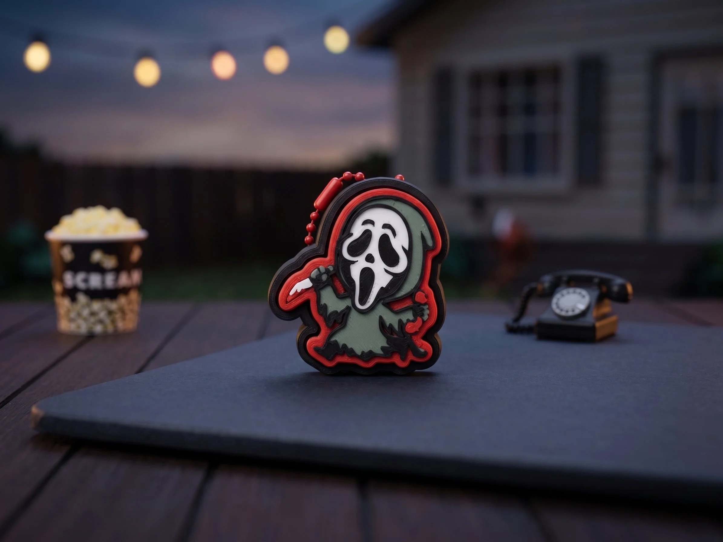 ghostface clicker fidget