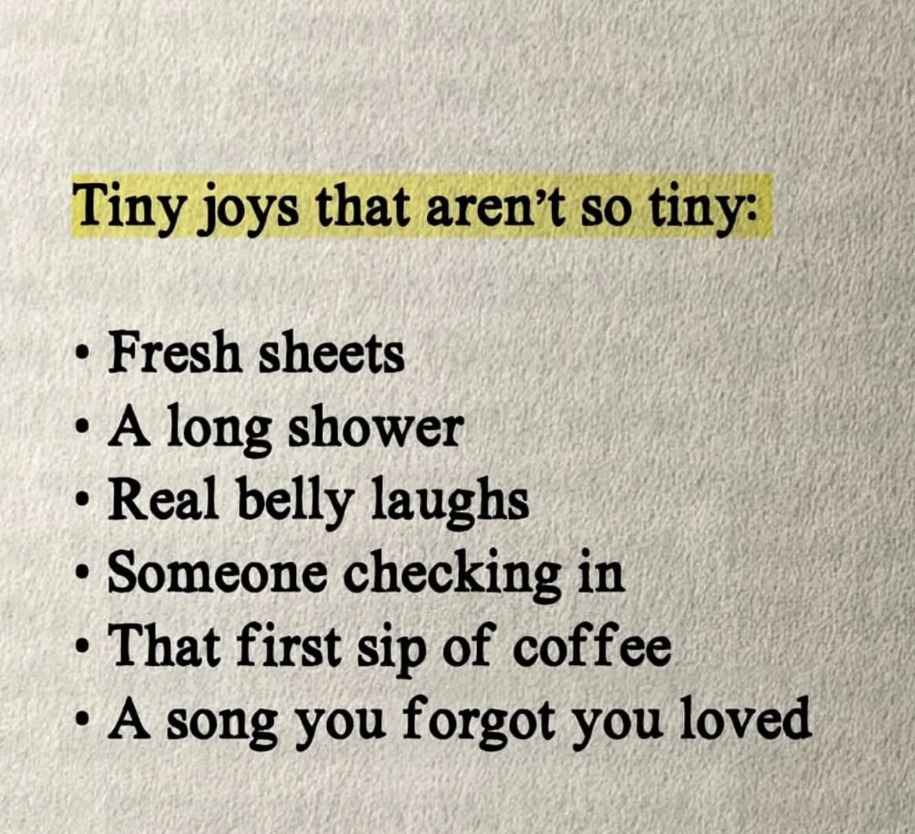 Here&rsquo;s to the little things! Happy friday xo