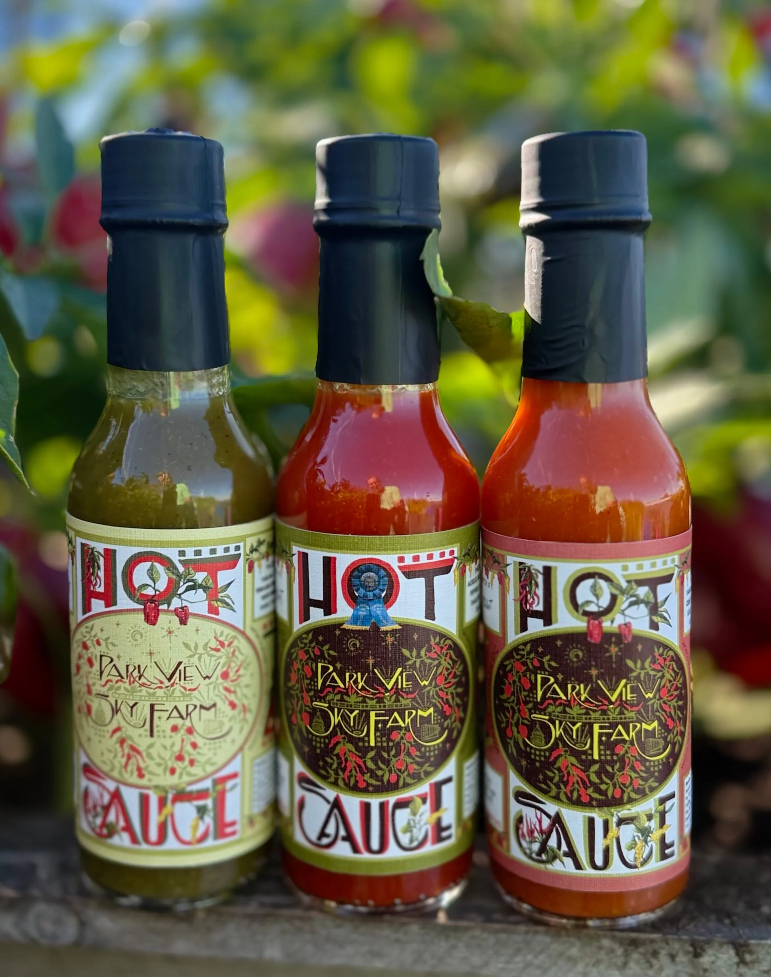 Park View Sky Farm Hot Sauce Variety Packs