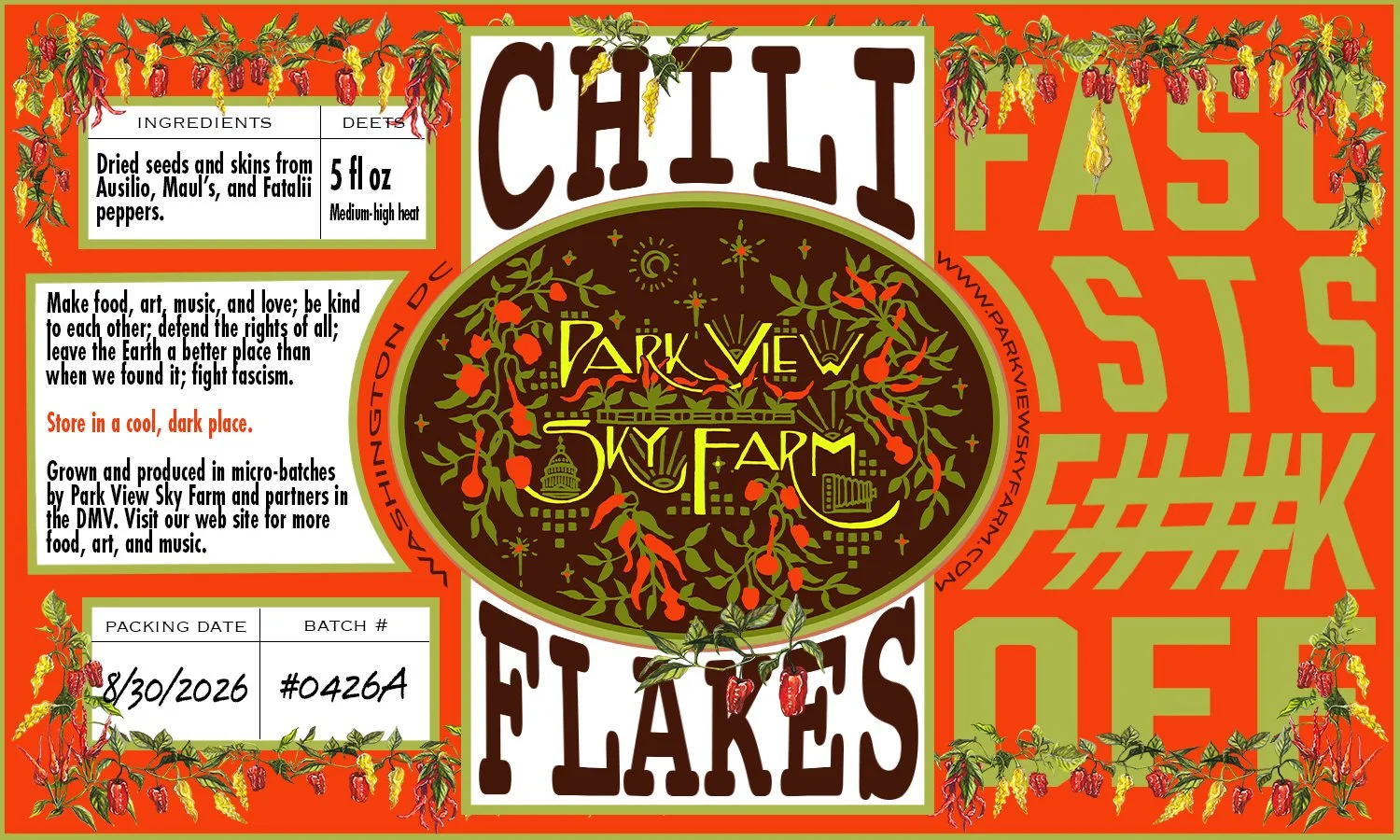 FFO Chili Flakes - 8.7 oz.