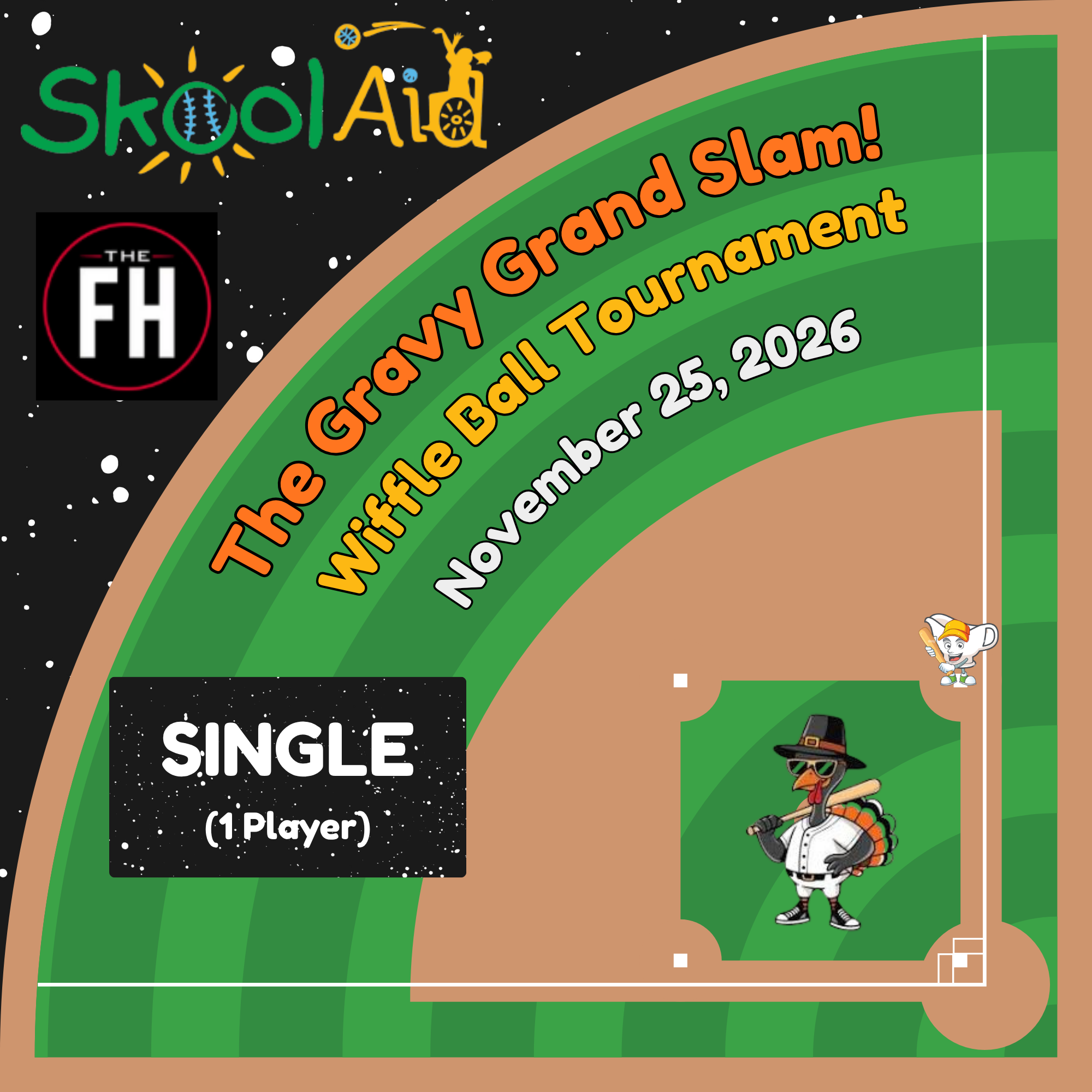 SINGLE - 1 Player - 2026 Gravy Grand Slam!