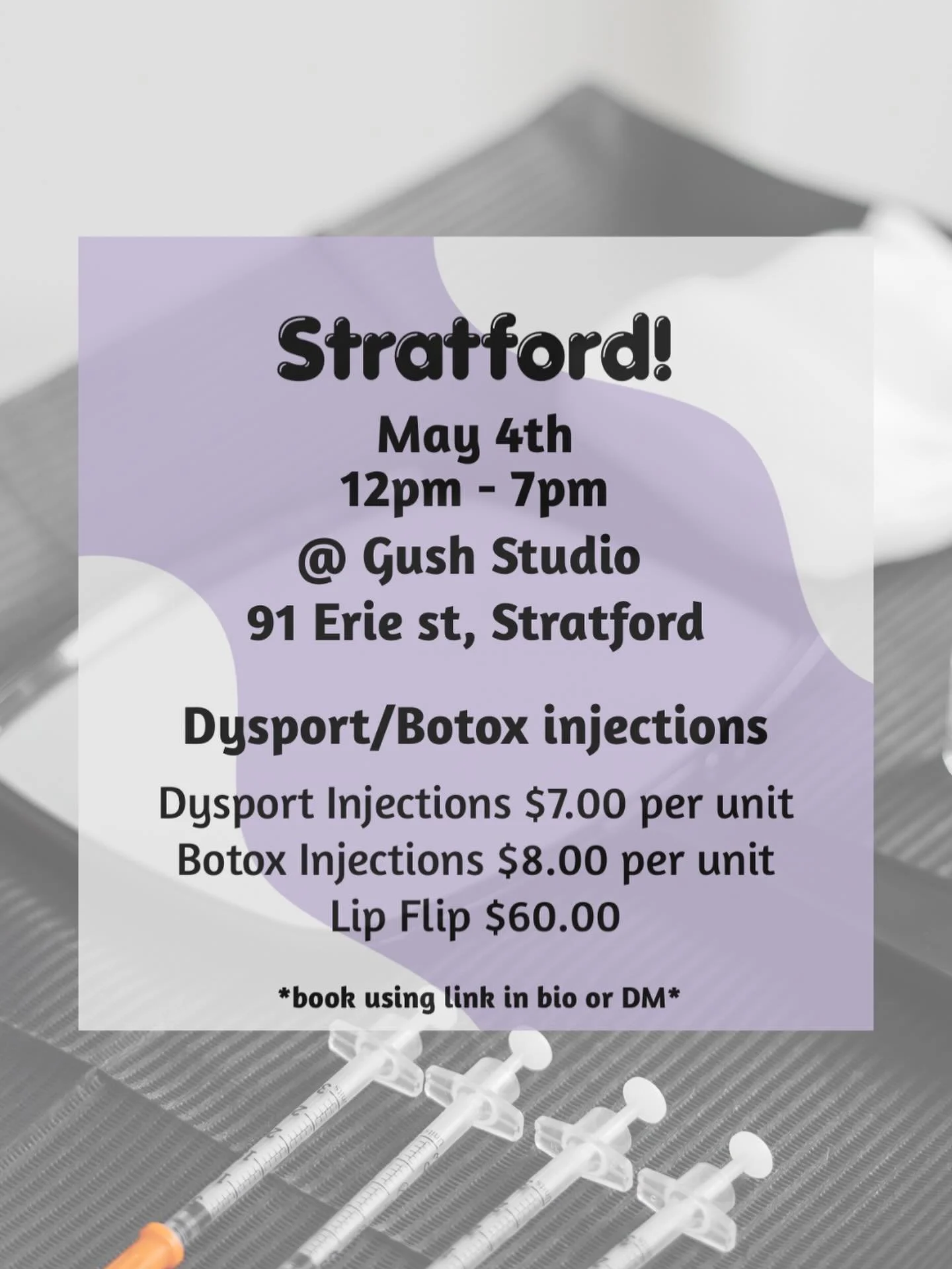 This date is open for bookings Stratford loves 💜

If you have any questions always reach out - I&rsquo;m happy to help 🥰

Message me to book OR click the link in my bio