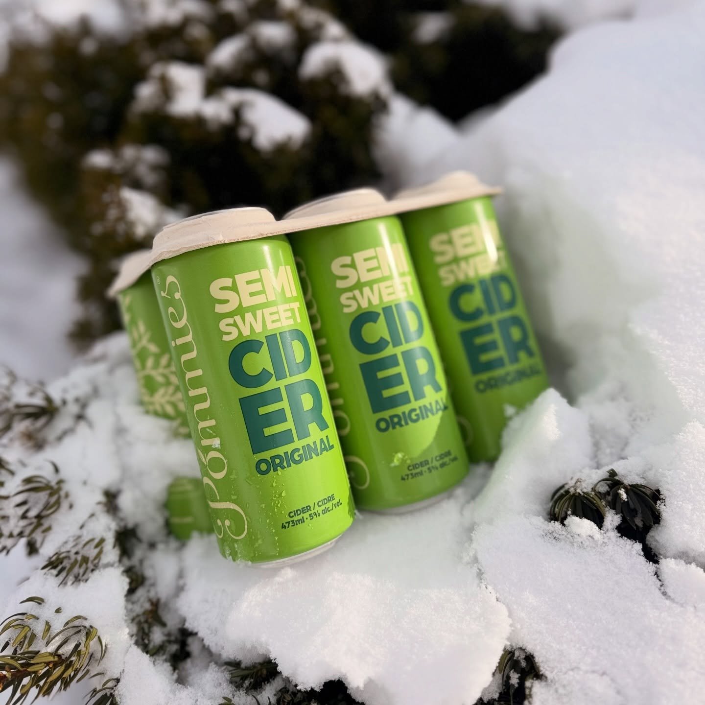 The only chill we like is a chilled can of Pommies Original Semi Sweet Cider 🙂&zwj;↕️

Forget this -25 nonsense and slip back into summer with one of Ontario's finest ciders, made with 100% Ontario grown apples, support local while enjoying a bev or