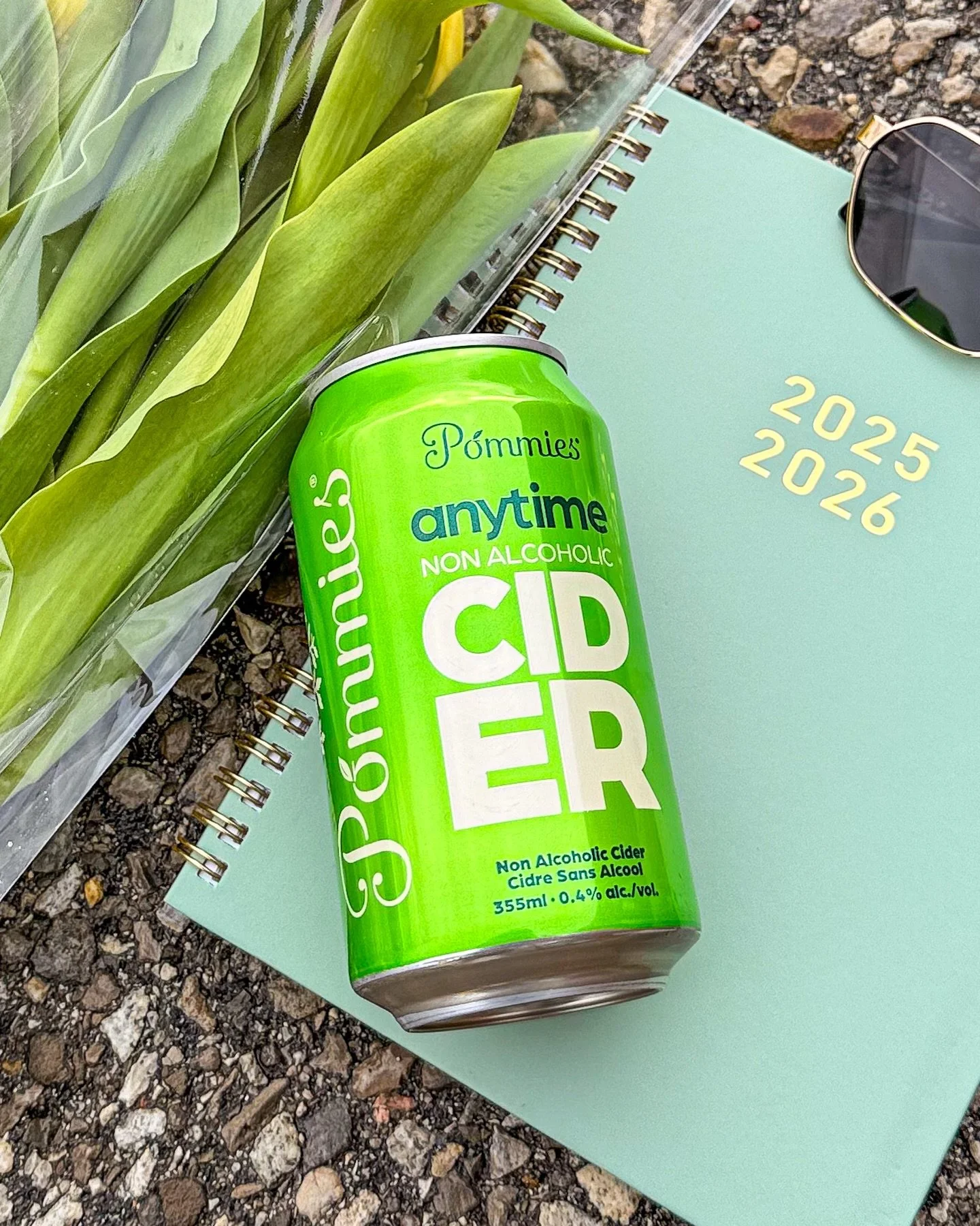 Bring Pommies Anytime with you anywhere! Our de-alcoholized cider is the same great taste of our ciders that you know and love, just no alcohol. Simple as that!