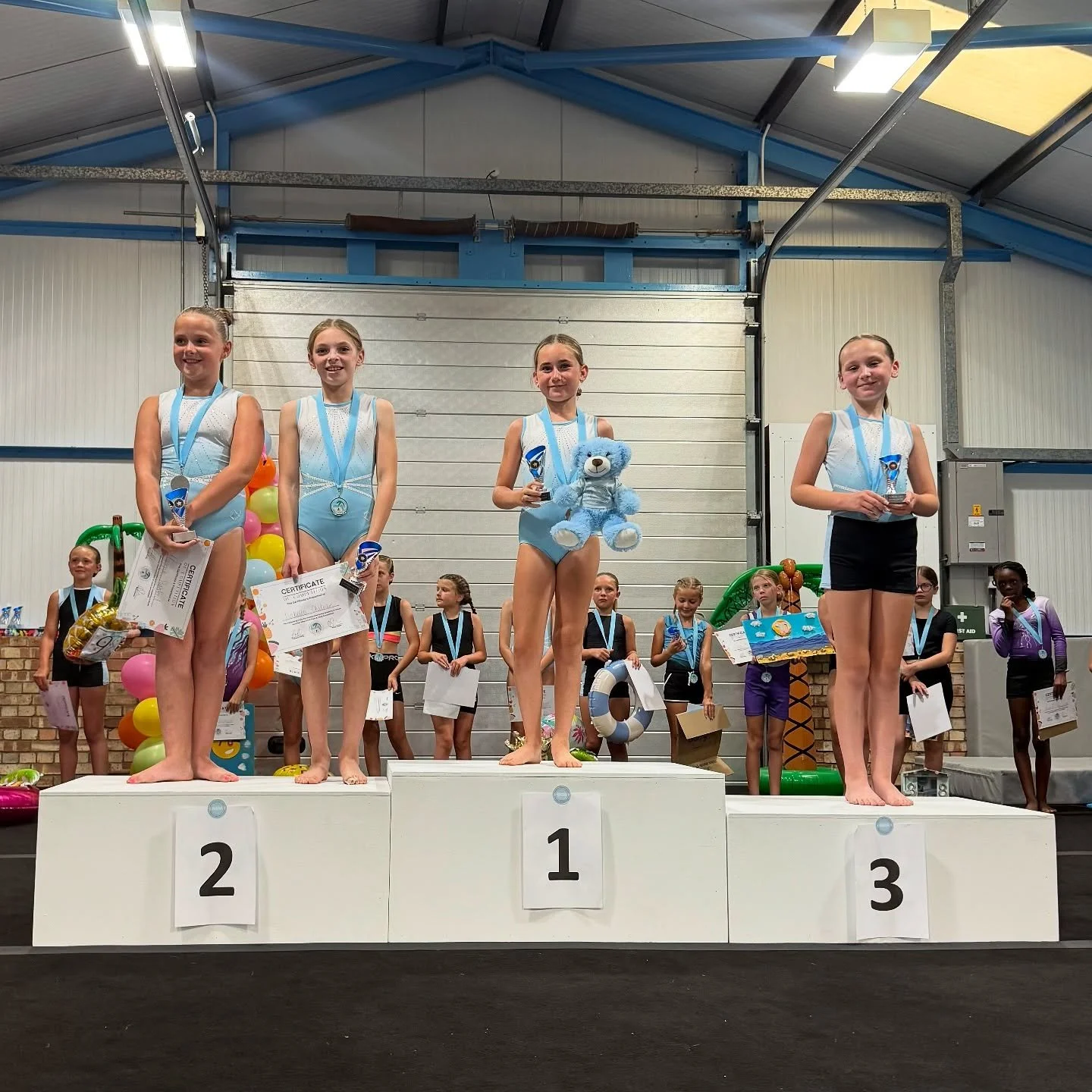 What an amazing day for our very first in-house gymnastics competition at GADA 🩵
We had over 100 gymnasts take part and it was such a joy to see them all shine. The confidence it takes to get up in front of judges and a crowd is huge – and th