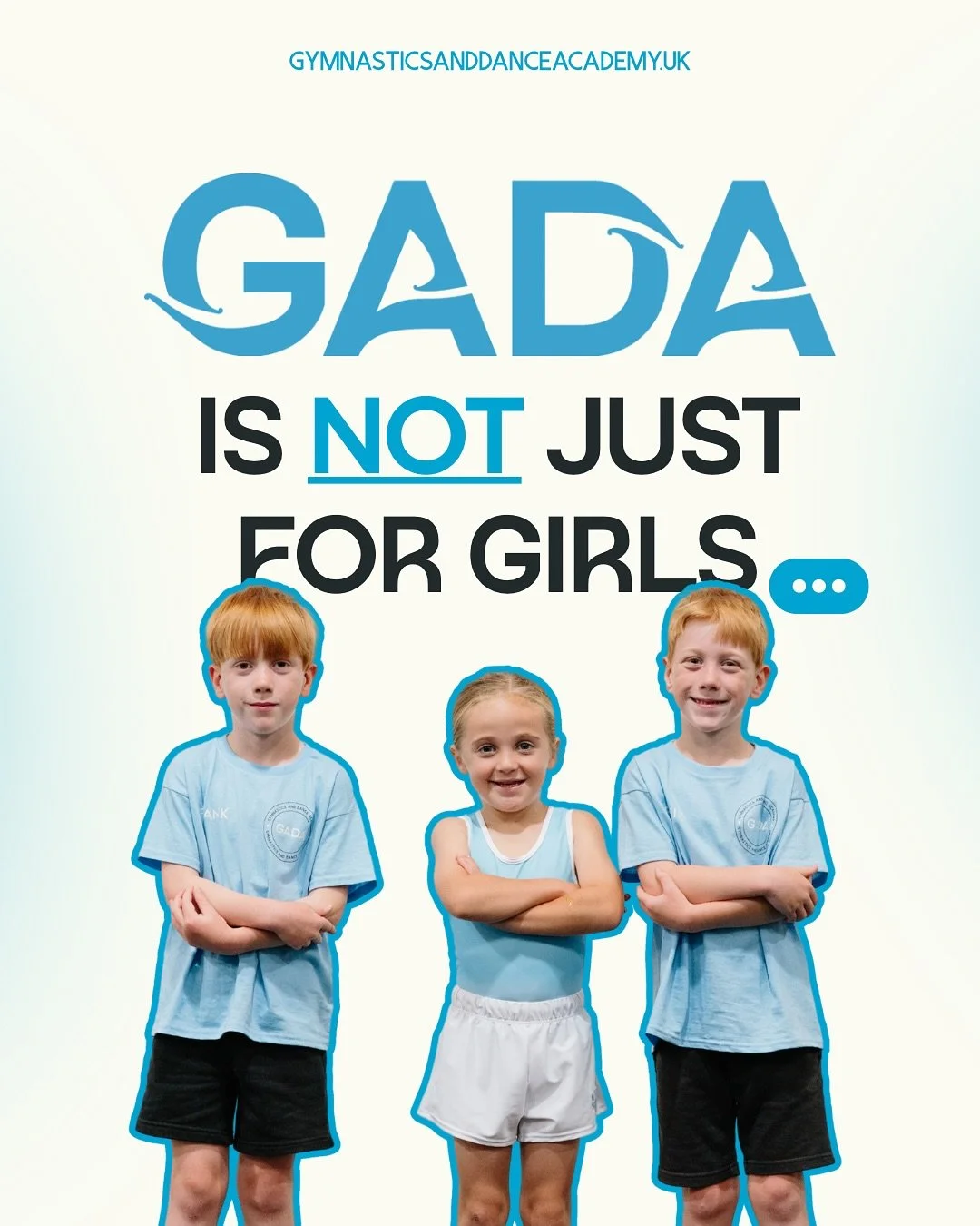 💙 GADA is NOT just for girls! 💙
Our boys THRIVE in both gymnastics and dance. 

Building strength, coordination, confidence, and creativity every step of the way!
💫 Fancy trying? Book a FREE trial lesson today!
📩 reception@gymnasticsanddanceacade