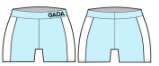 Blue GADA Shorts