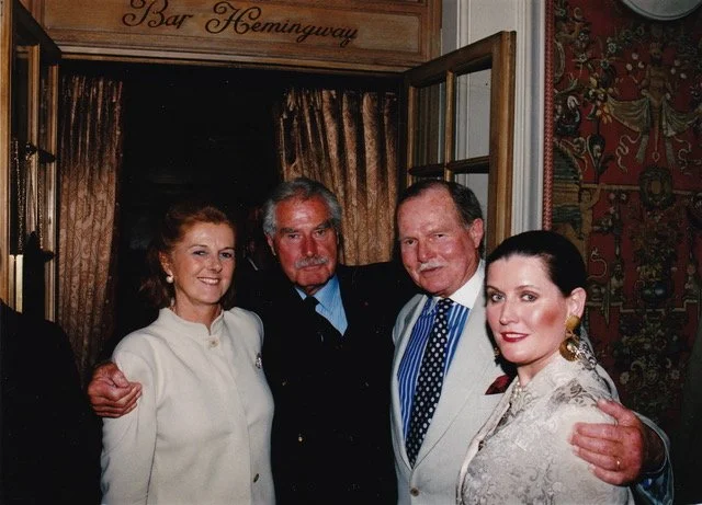 1989 with Parisian pals of Jack’s.