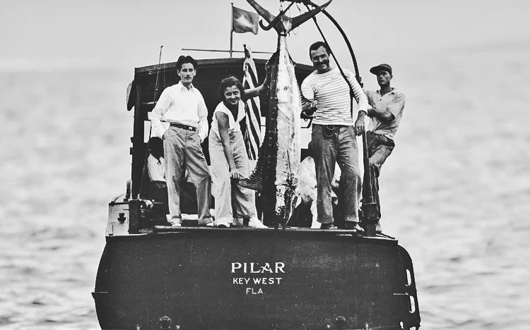 🛥️In the spring of 1934, Ernest Hemingway took delivery of the Pilar, a 38-foot Wheeler cabin cruiser that would become one of the most famous boats in history.

Hemingway purchased the vessel with earnings from a series of twelve articles he wrote 