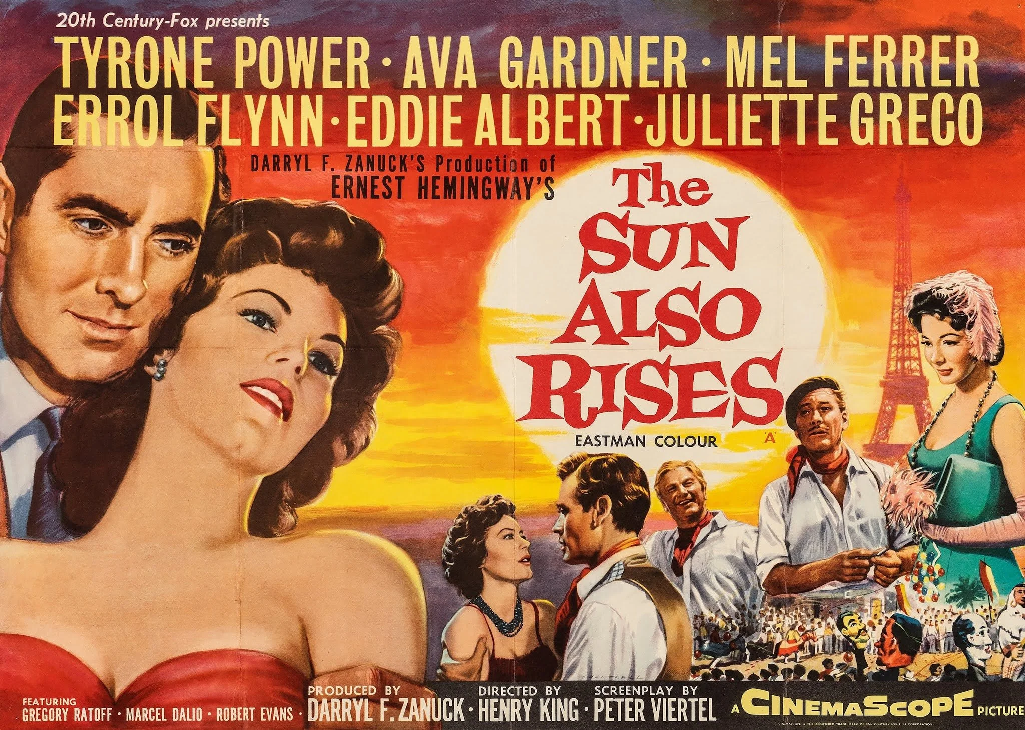 The Sun Also Rises (1957): Bringing Hemingway's Landmark Novel to the Silver Screen