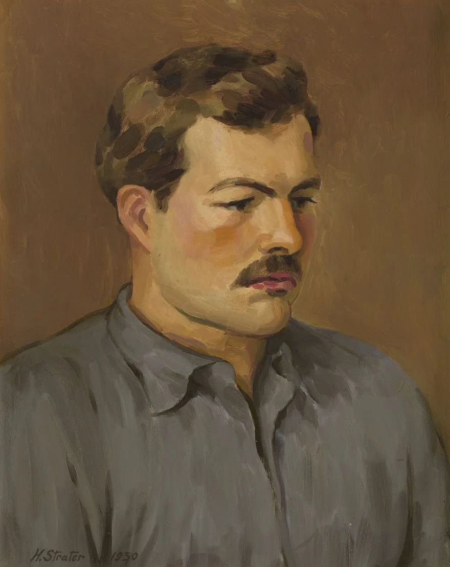 Henry Strater's Portrait of Hemingway