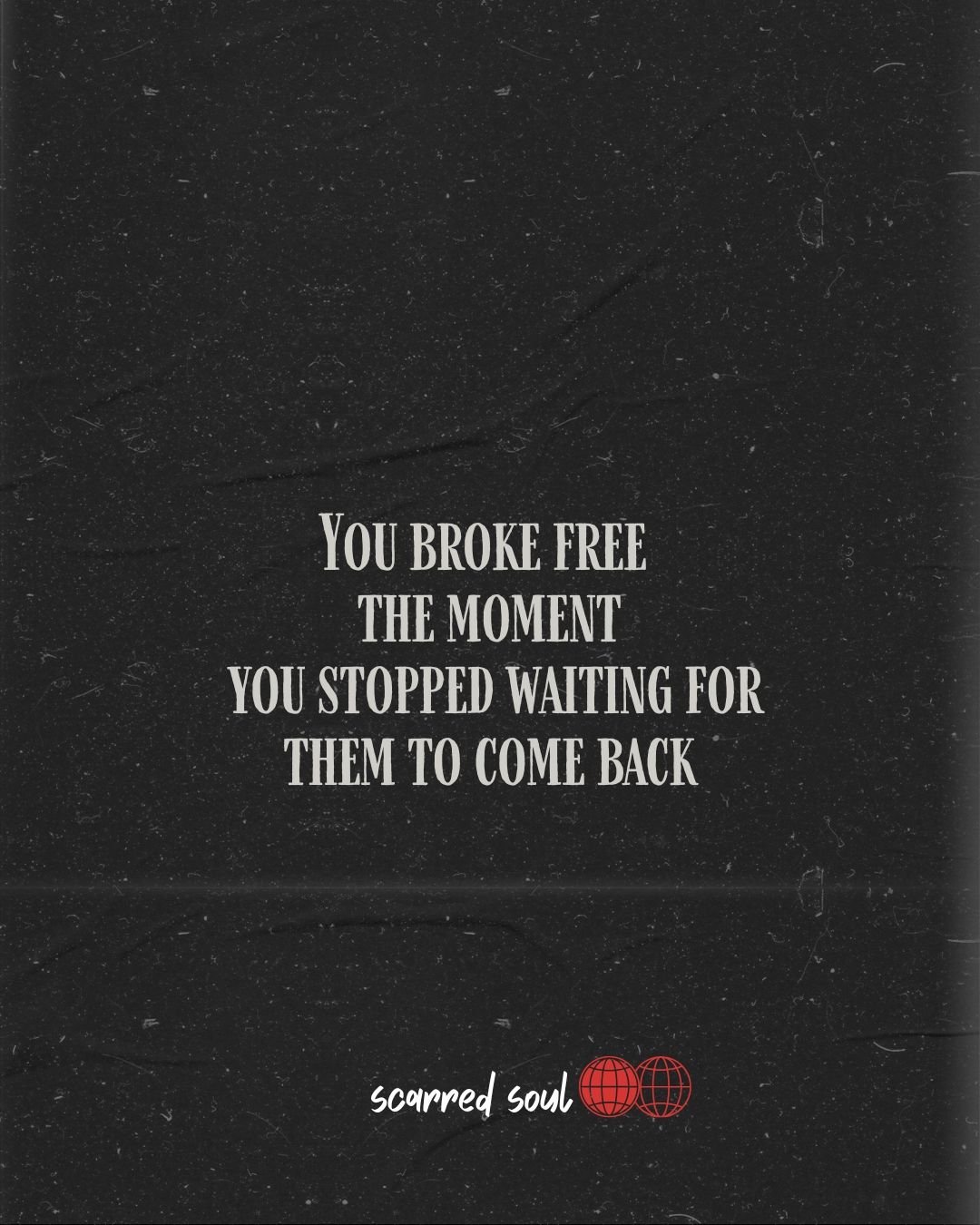 -
-
-

#quote #relatable
#HeartbreakInStyle #ScarredSouls
#ScarredSoulsClothing #WearYourPain
#heartbreakInStyle #MentalHealthMatters #EmotionalHealing #StreetwearWithSoul #AltFashion #ClothingWithMeaning