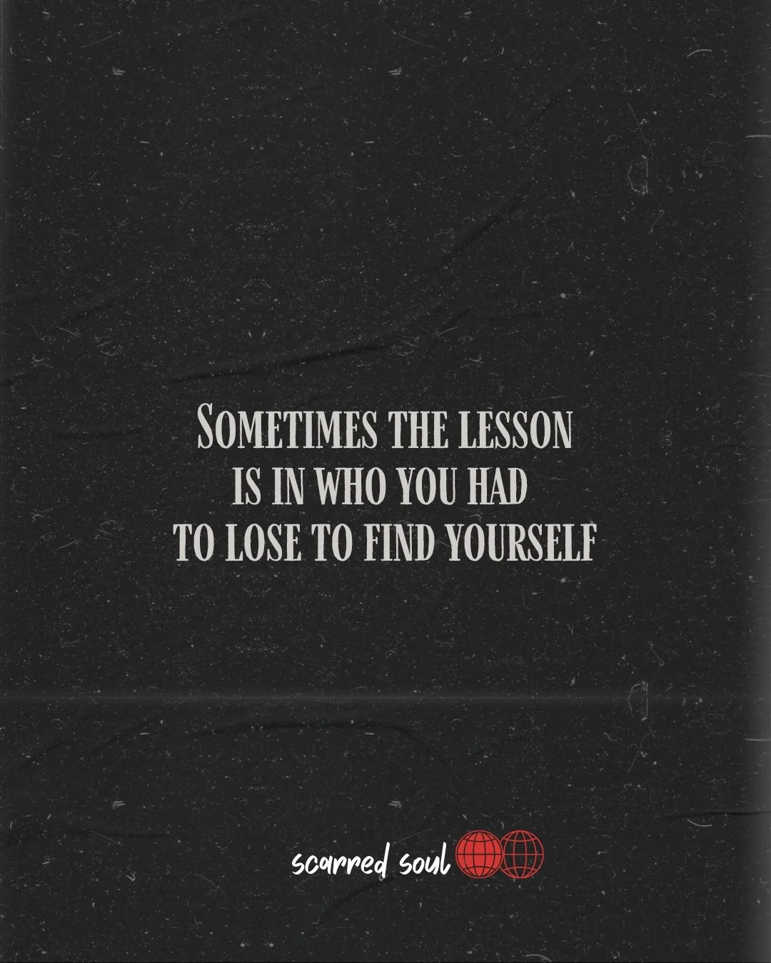 -
-
-

#quote #relatable
#HeartbreakInStyle #ScarredSouls
#ScarredSoulsClothing #WearYourPain
#heartbreakInStyle #MentalHealthMatters #EmotionalHealing #StreetwearWithSoul #AltFashion #ClothingWithMeaning