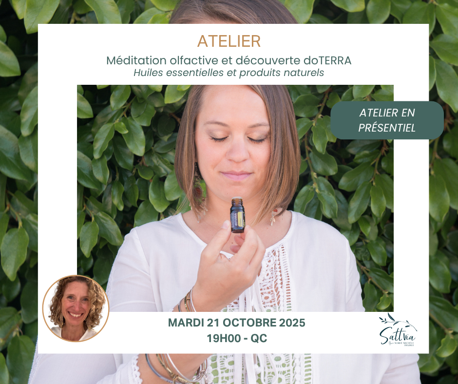 Méditation olfactive et découverte doTERRA