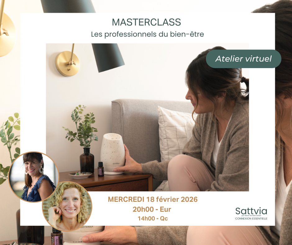 Masterclass – Les professionnels des bien-être 20h00(EUR) 14h00 (QC)