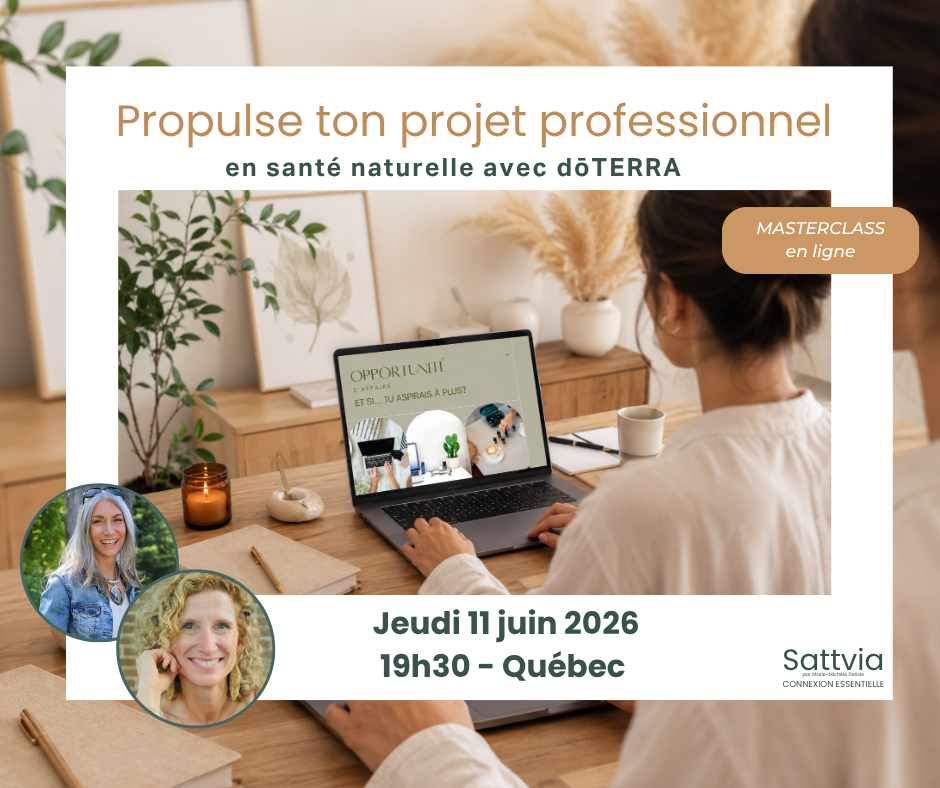 Masterclass – Ton projet professionnel 19h30 / QC 