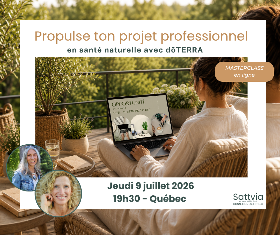 Masterclass – Ton projet professionnel 19h30 / QC 