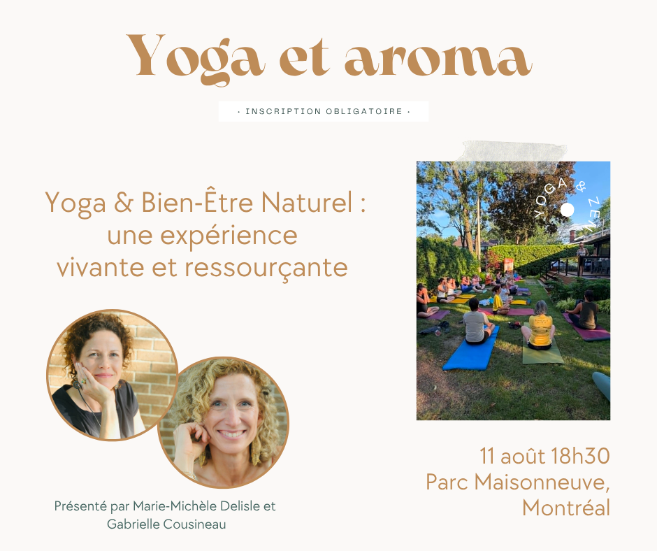 Yoga et arôma 18h30(Qc) 