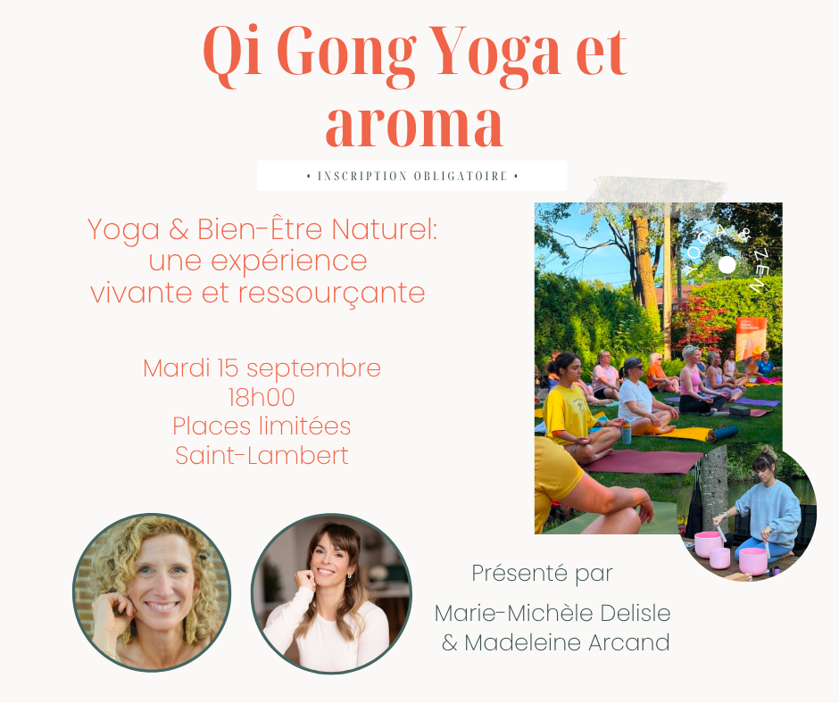 Yoga et arôma 18h00 (QC)