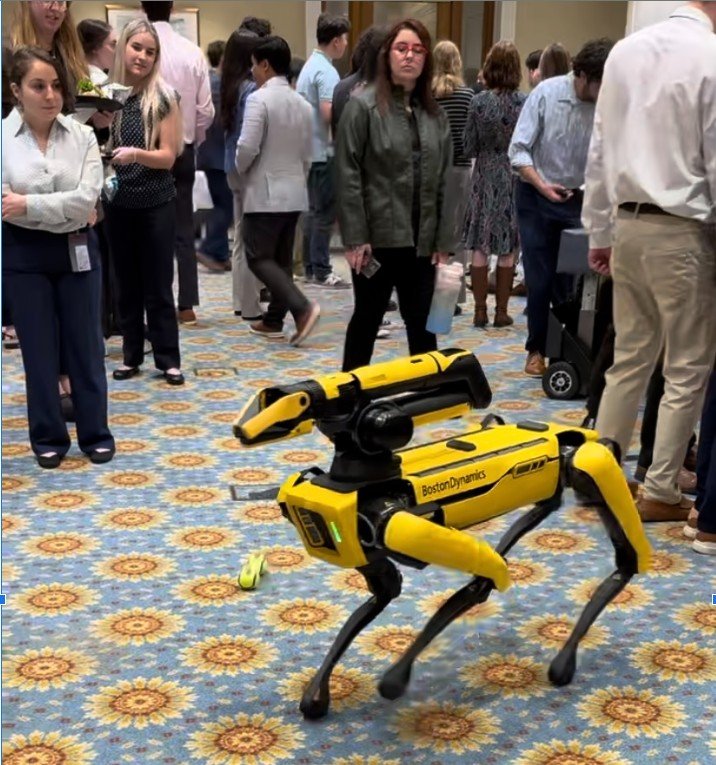 Robots visit the statehouse!