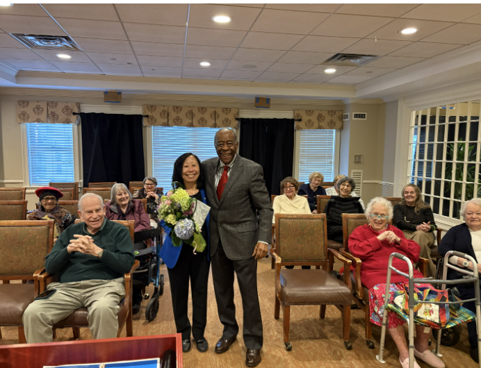 I gathered for coffee with Cabot Park Village residents to discuss local issues, state policy, and community priorities. Thank you to Lionel Porter for the invitation!
