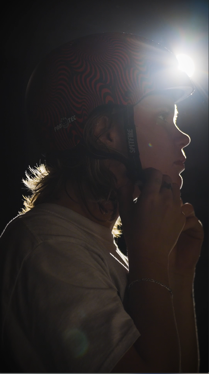 A collaboration grounded in real skating to establish immediate credibility.