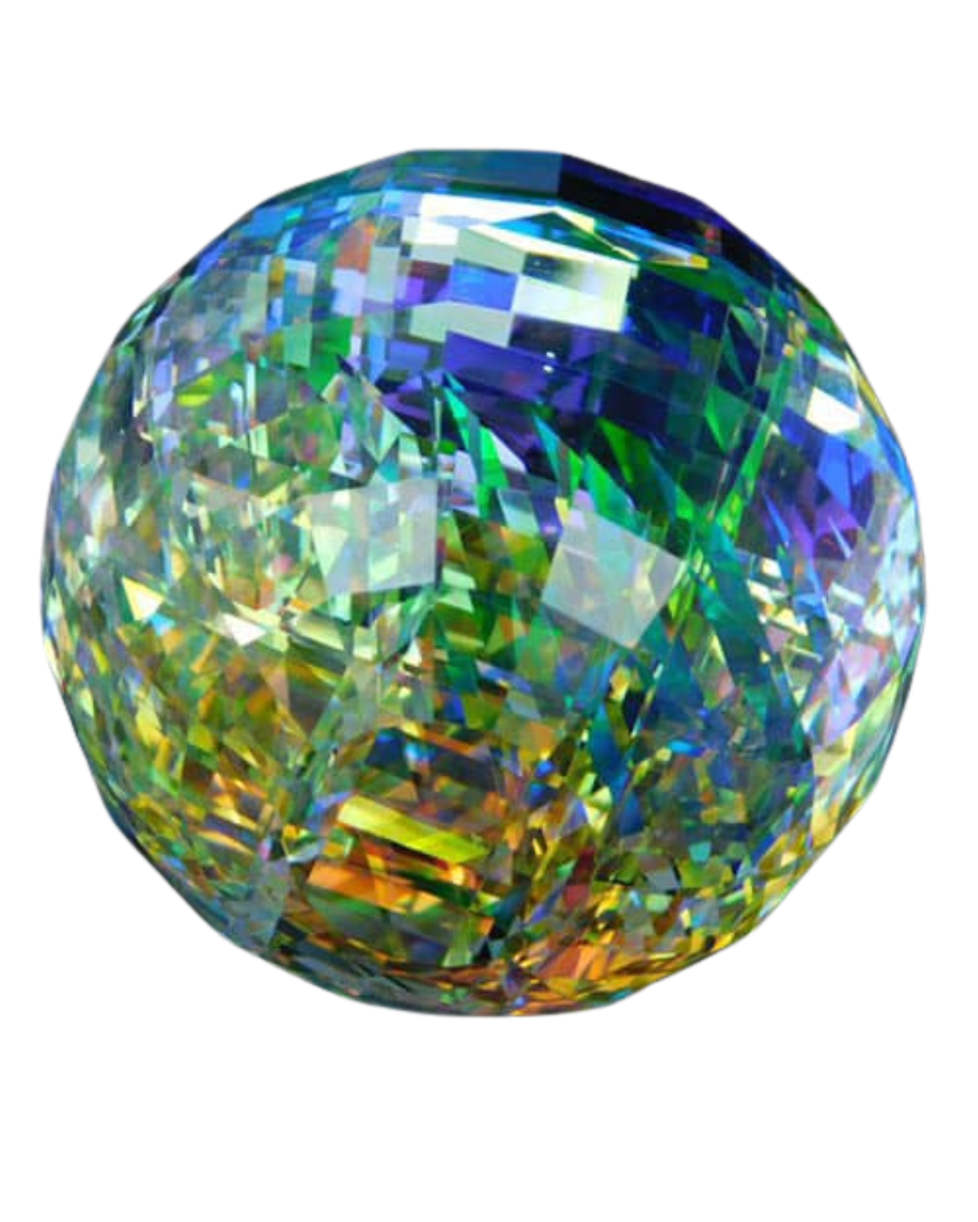 water universe glass ball art
