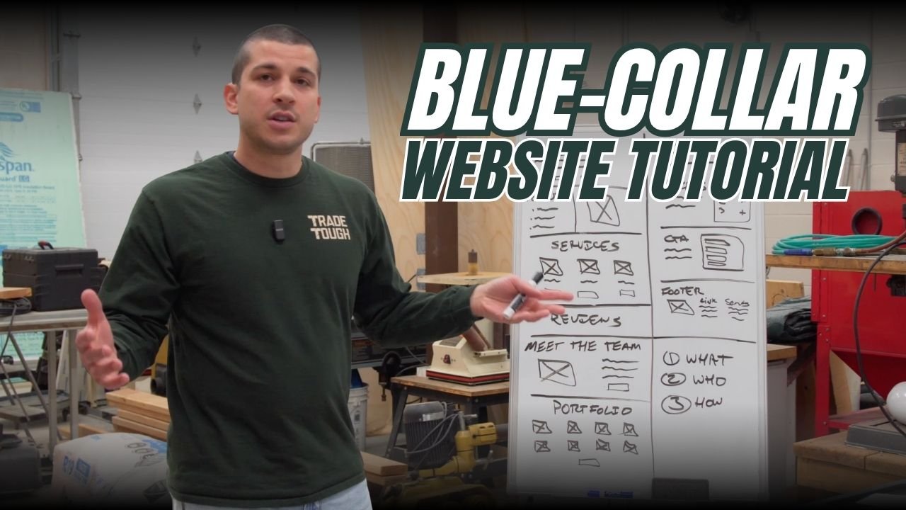 Best Way Structure Your Blue Collar Business Website Homepage