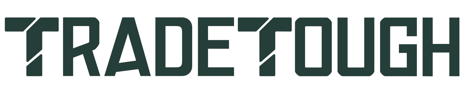 The words 'Trade Touch' in bold, stylized black font with diagonal lines through the letters.