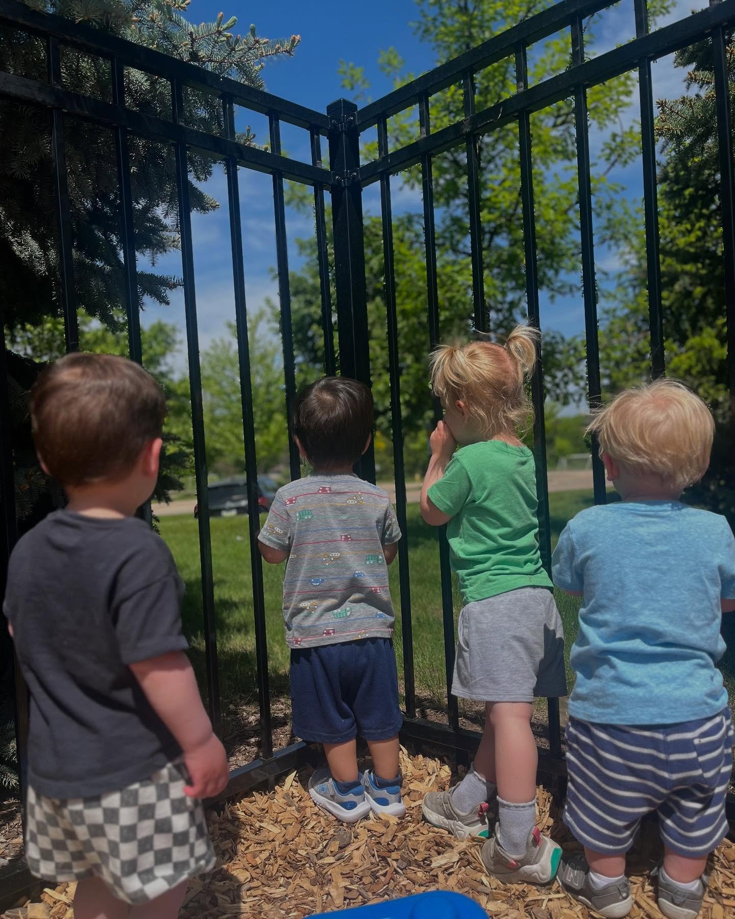 Today the lawn mower stole the garbage truck's spotlight!
.
.
.
#stepaheadchildcareandpreschool #yourhomeswayfromhome #cliveiowa #iowachildcarecenter #earlychildhooddevelopment #outsideplaytime #iowaweather #letthembelittle