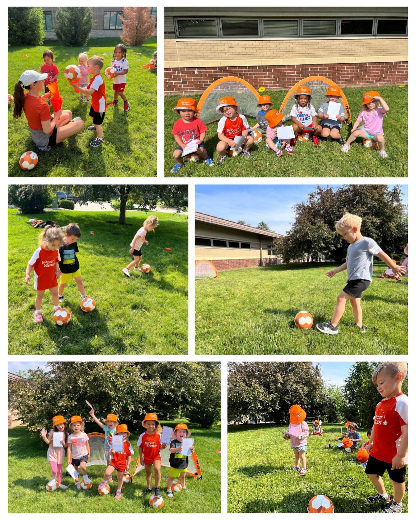 The kids here LOVE Soccer Shots! ⚽️🧡