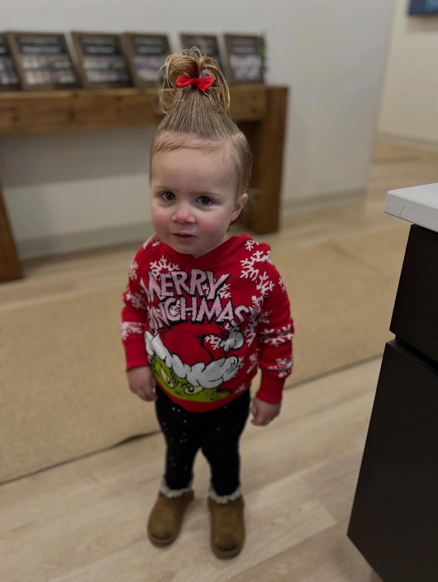 The Grinch stole the show today! 💚