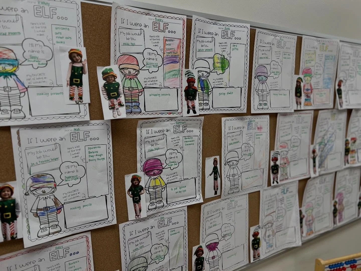 These are so funny. Ask your preschooler what their Elf&rsquo;s name is! ❣️☺️