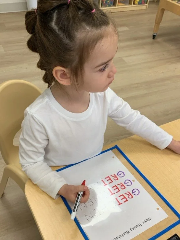 Preschool happenings. 🔠🟪👩🏼&zwj;🏫