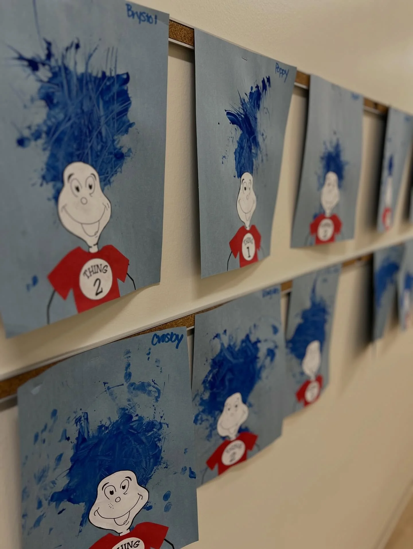 A little appreciation for Thing 1 &amp; Things 2 - 20! 💙❤️😅