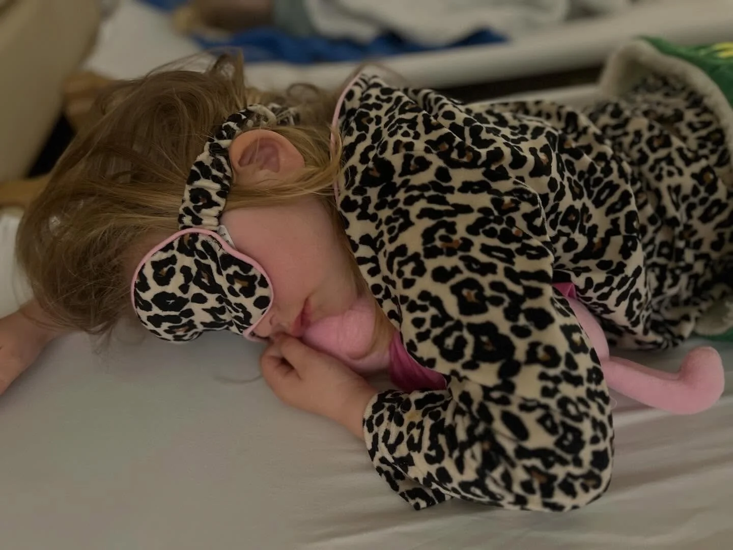 She was not messing around on pj day. She meant business! 😅