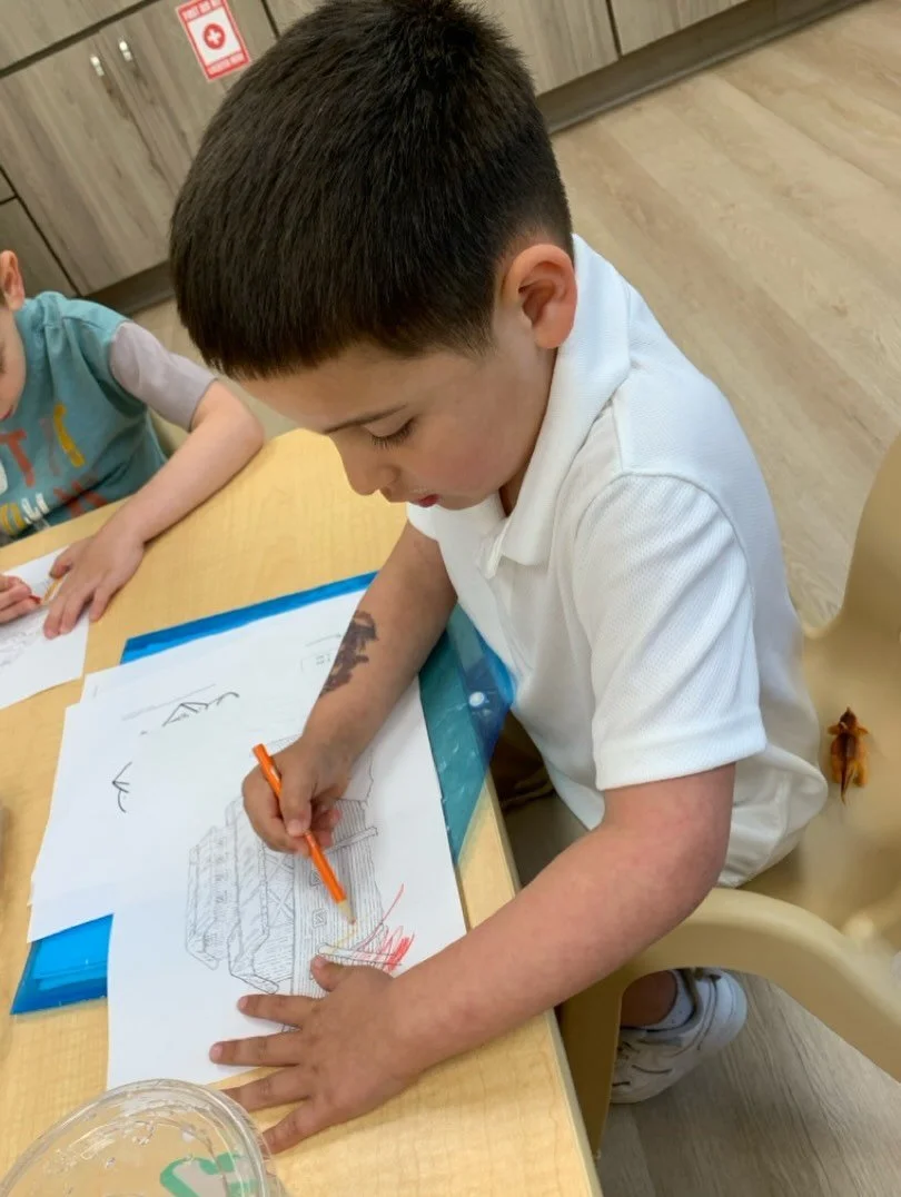 So much learning for our Pre-K friends! 🩵