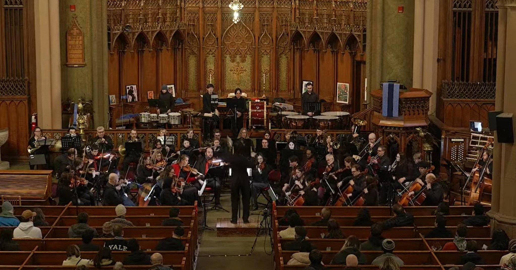 Stronger Together was a great time, thank you to all who braved the cold as well as those of you who watched from home! We enjoyed premiering two new pieces by our friends Gaston Gosselin and Veronica Kao, and made the first ever recording of Ulysses