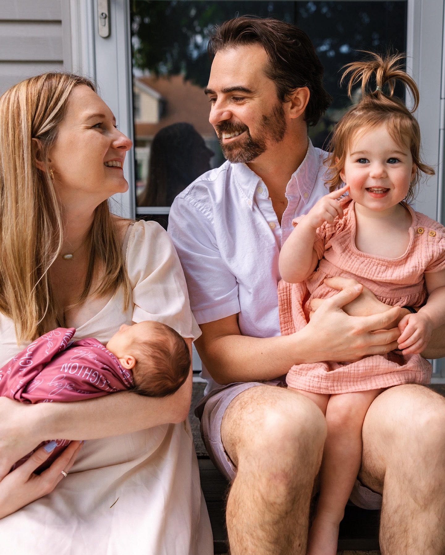 A little magic and pixie dust definitely graced this magical family with the arrival of sweet little Ainsley. Two weeks new and she snoozed away almost the entire time.