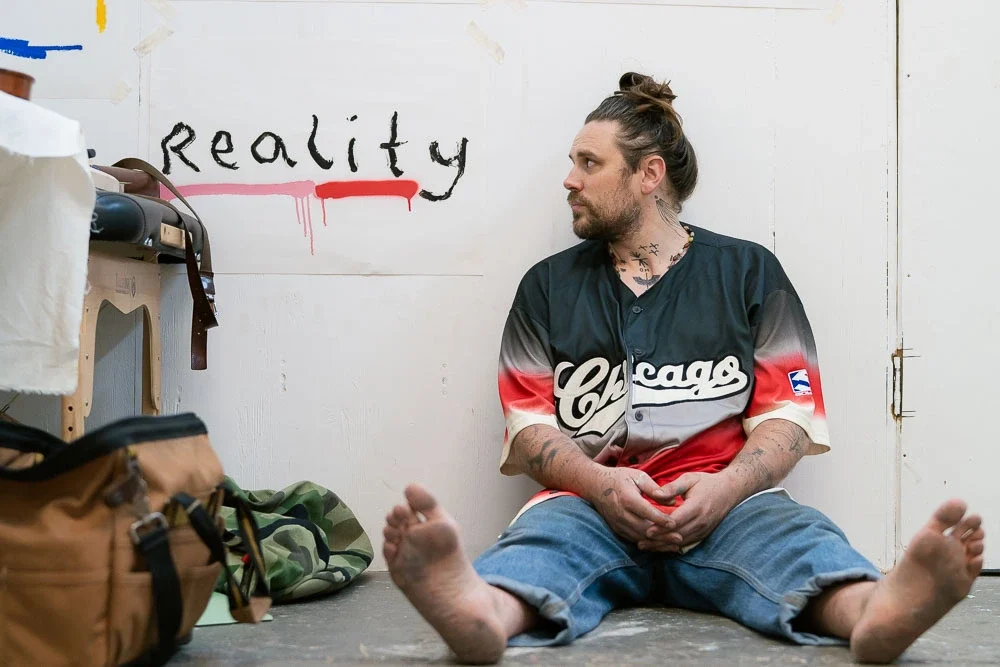 On-location artist portrait