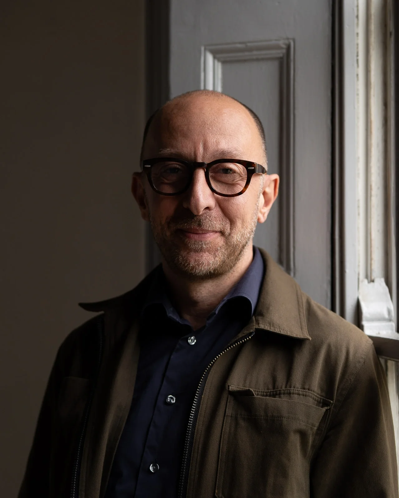 Corporate headshot in london of a man in natural light